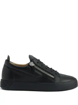 Giuseppe Zanotti: Чёрные кроссовки  Frankie