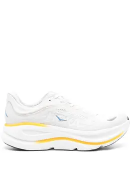 HOKA: Бежевые кроссовки 