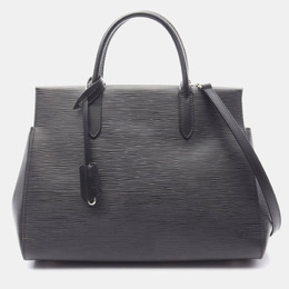 Louis Vuitton: Чёрная сумка  Épi