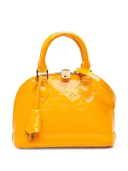 Louis Vuitton Pre-Owned: Жёлтая сумка 