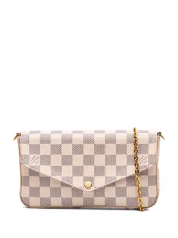 Louis Vuitton Pre-Owned: Белая сумка через плечо 