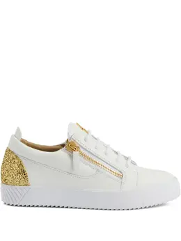 Giuseppe Zanotti: Белые кроссовки  Gail