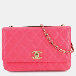 Chanel: Розовый кошелёк 