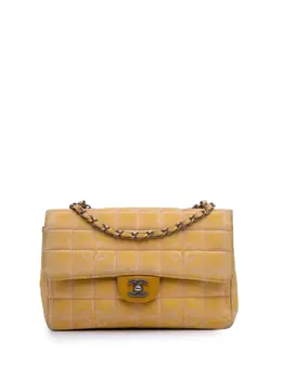 CHANEL Pre-Owned: Жёлтая сумка 
