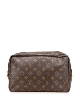 Louis Vuitton Pre-Owned: Коричневый клатч 