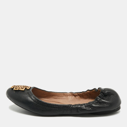 Tory Burch: Чёрные балетки 