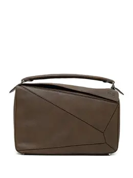 LOEWE: Коричневая сумка-шоппер  Puzzle