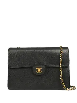 CHANEL Pre-Owned: Чёрная сумка 
