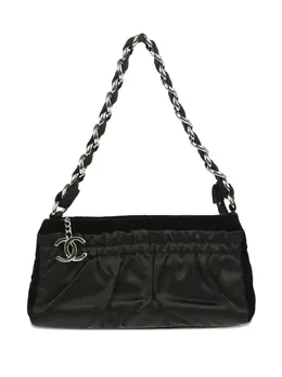 CHANEL Pre-Owned: Чёрная сумка 