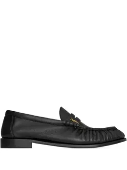 Saint Laurent: Чёрные лоферы 