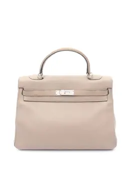 Hermès Pre-Owned: Бежевая сумка 