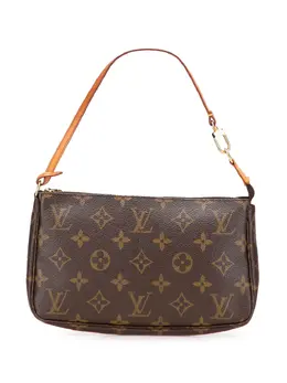 Louis Vuitton Pre-Owned: Коричневая сумка 