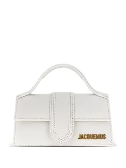 Jacquemus: Белая сумка-шоппер 