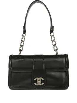 CHANEL Pre-Owned: Чёрная сумка 