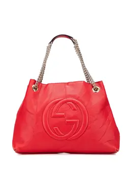 Gucci Pre-Owned: Красная сумка-шоппер 