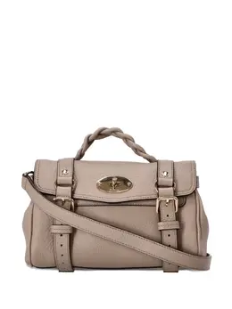 Mulberry: Бежевая сумка-шоппер  Alexa