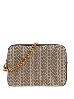Michael Michael Kors: Бежевая сумка 