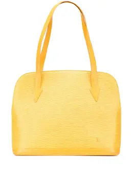Louis Vuitton Pre-Owned: Жёлтая сумка 