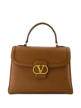 Valentino Garavani: Коричневая сумка-шоппер 