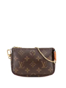 Louis Vuitton Pre-Owned: Коричневая сумка 