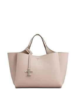 Tod's: Розовая сумка-шоппер 