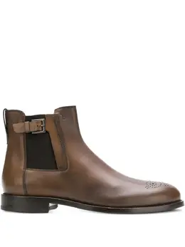Tod's: Коричневые ботинки 