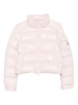 Moncler: Светлая куртка 