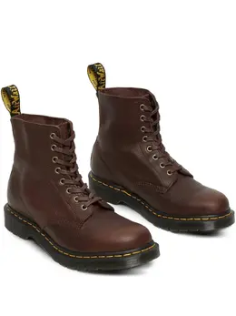 Dr. Martens: Коричневые ботинки  1460