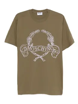Moschino: Футболка с принтом 