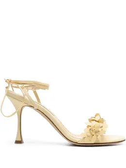 Manolo Blahnik: Светлые босоножки 