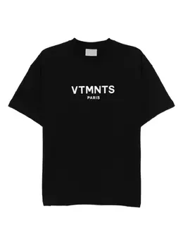 VETEMENTS: Чёрная футболка 