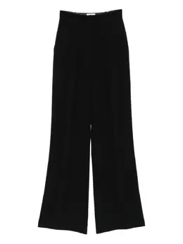 Elisabetta Franchi: Чёрные брюки 