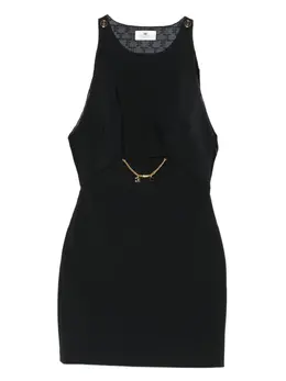 Elisabetta Franchi: Многослойное платье 