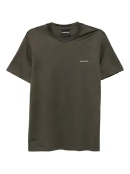 Emporio Armani: Тёмная футболка 