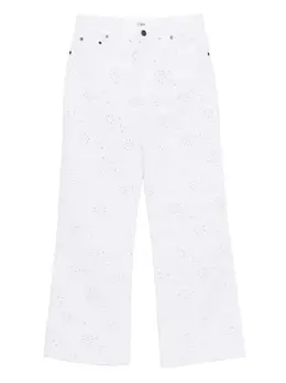 Chloé: Белые джинсы 