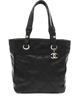 CHANEL Pre-Owned: Чёрная сумка 