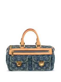 Louis Vuitton Pre-Owned: Голубая сумка 