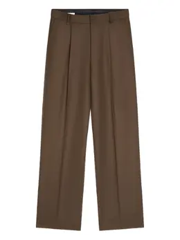 DRIES VAN NOTEN: Брюки из шерсти 