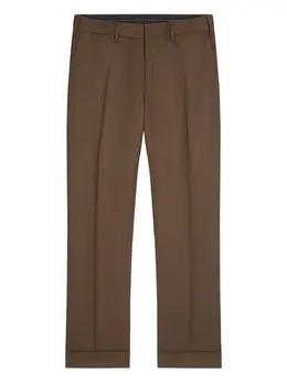 DRIES VAN NOTEN: Брюки из шерсти 