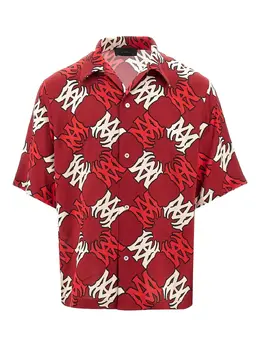 AMIRI: Тёмная рубашка 