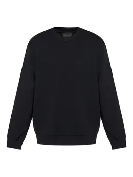 Emporio Armani: Чёрный свитшот 