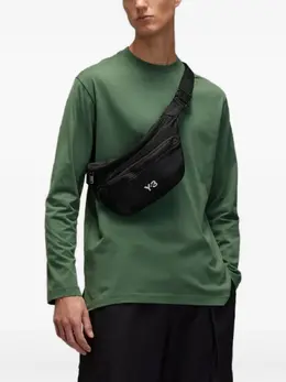 Y-3: Футболка с длинным рукавом 