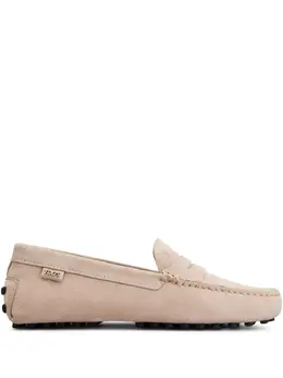 Tod's: Розовые лоферы 