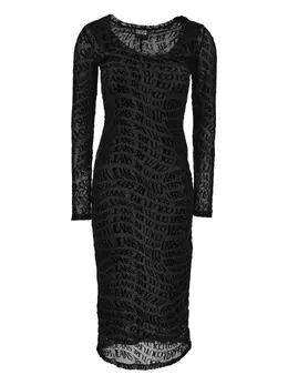 Versace Jeans Couture: Платье с принтом 