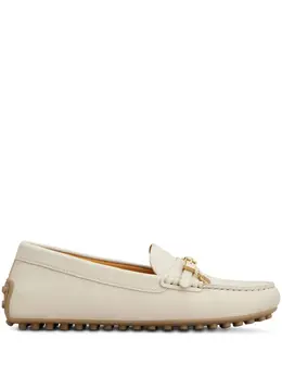 Tod's: Бежевые лоферы 