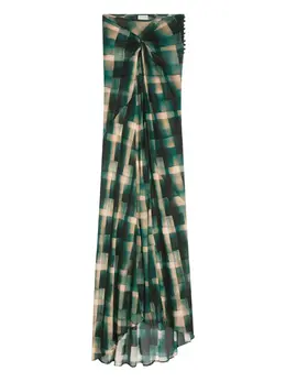 DRIES VAN NOTEN: Драпированная юбка 