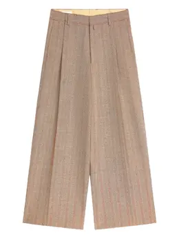 DRIES VAN NOTEN: Брюки из шерсти 