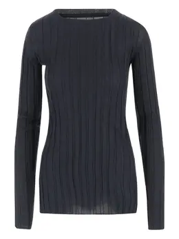 Carven: Голубой свитер 