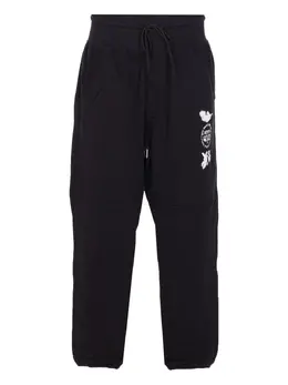 Y-3: Чёрные брюки 