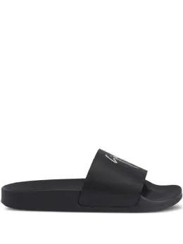 Giuseppe Zanotti: Чёрные сандалии  Brett